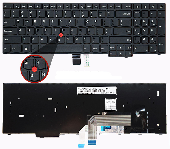 OEM Tastatur Ersatz für LENOVO ThinkPad-E560-Series 