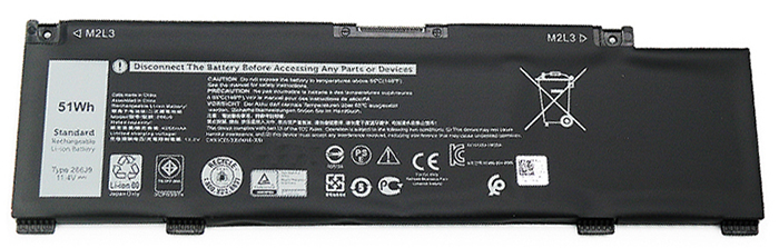 OEM Notebook Akku Ersatz für Dell 0M4GWP 