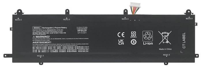 OEM Notebook Akku Ersatz für HP Spectre-X360-Convertible-15-EB0009UR 