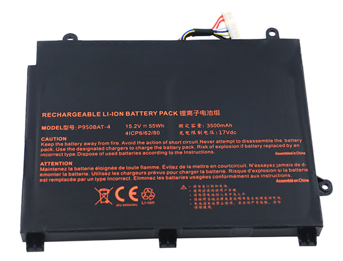 P950KP6 Notebook Akku