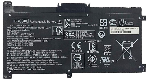 OEM Notebook Akku Ersatz für HP  Pavilion-x360-14-ba091sa 