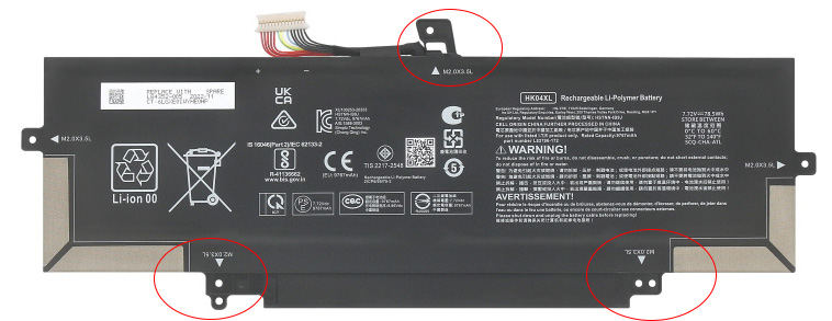 L84352-005 Notebook Akku