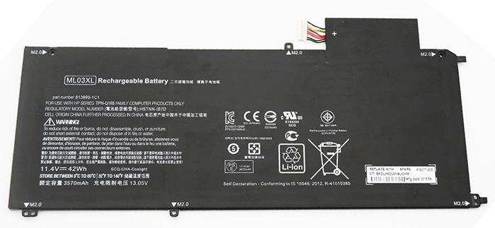 OEM Notebook Akku Ersatz für HP 814060-850 OEM Notebook Akku Ersatz für HP 814060-850