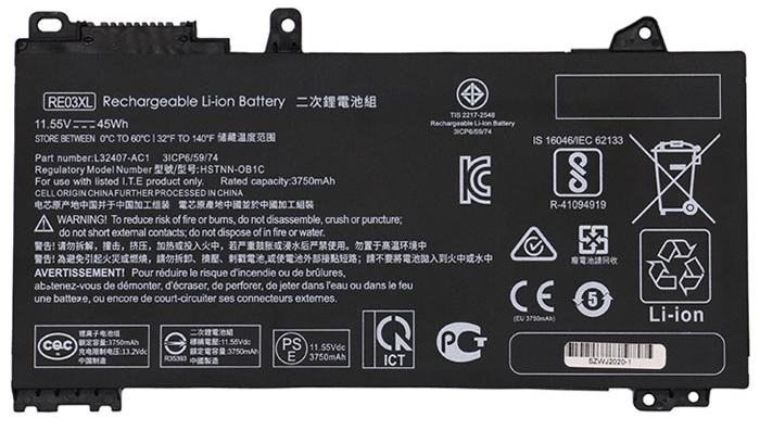OEM Notebook Akku Ersatz für HP  PROBOOK-455R-G6-7ZX86PA 