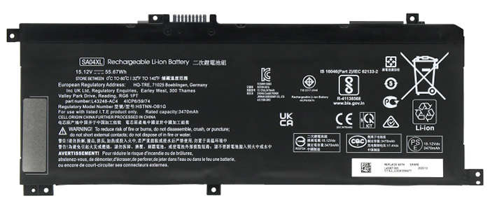 OEM Notebook Akku Ersatz für HP  ENVY-X360-15-ds0010au 