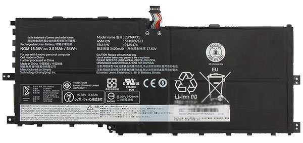 OEM Notebook Akku Ersatz für LENOVO 01AV475 