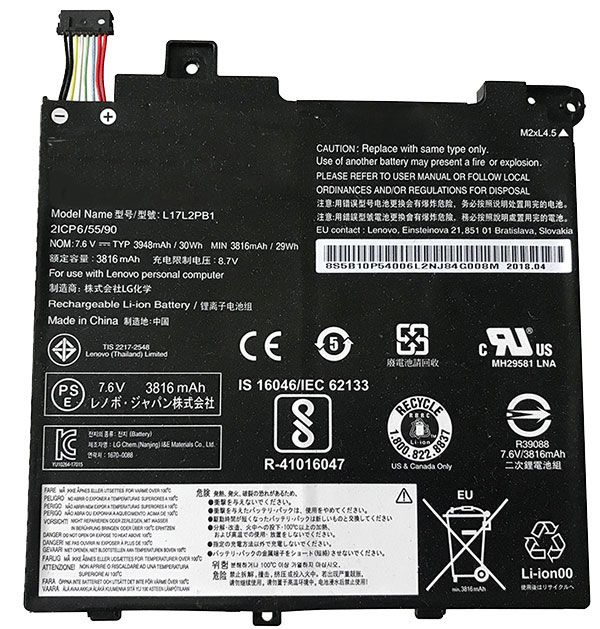 OEM Notebook Akku Ersatz für LENOVO L17L2PB1 OEM Notebook Akku Ersatz für LENOVO L17L2PB1
