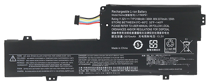 OEM Notebook Akku Ersatz für LENOVO Ideapad-6-14IKB OEM Notebook Akku Ersatz für LENOVO Ideapad-6-14IKB