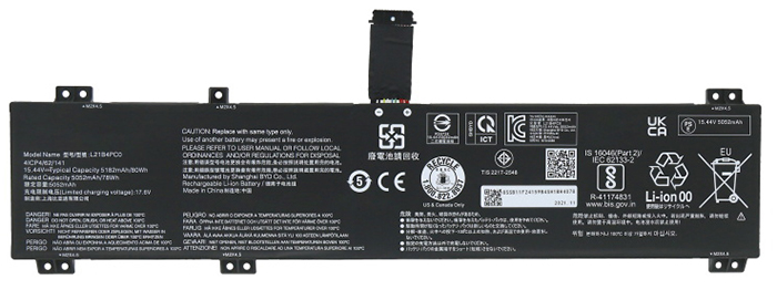 OEM Notebook Akku Ersatz für LENOVO Y9000K-2022 OEM Notebook Akku Ersatz für LENOVO Y9000K-2022